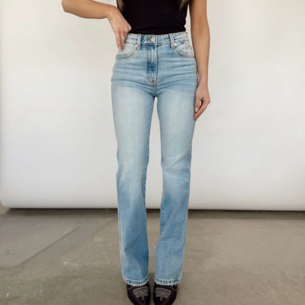Kan Can Ultra High Rise Bootcut Denim Jeans Size 30